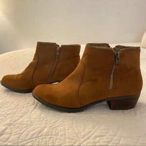 Brown Fall Booties
